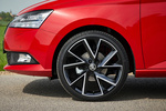 Skoda Fabia Fabia 5p 5p Style Turismo Rojo Fuego Exterior Llanta 5 puertas