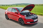Skoda Fabia Fabia 5p 5p Style Turismo Rojo Fuego Exterior Frontal 5 puertas