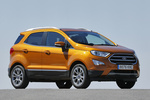 Ford EcoSport 1.0 EcoBoost 140cv (103kW) Titanium Todo terreno Naranja Atardecer Exterior Frontal-Lateral 5 puertas