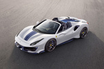 Ferrari 488 Pista Spider Pista Spider Descapotable Exterior Frontal-Lateral-Cenital 2 puertas