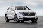 Mercedes-Benz EQC 400 4MATIC AMG Line Todo terreno Blanco Diamante Metalizado Exterior Lateral-Frontal 5 puertas