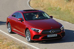 Mercedes-Benz CLS 350 d 4MATIC AMG Line exterior Turismo Designo rojo jacinto Exterior Lateral-Frontal-Cenital 4 puertas
