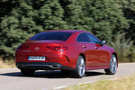 Mercedes-Benz CLS 350 d 4MATIC AMG Line exterior Turismo Designo rojo jacinto Exterior Posterior-Lateral 4 puertas