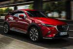 Mazda CX-3 2.0 SKYACTIV-G 110 kW (150 CV) AWD Zenith Todo terreno Soul Red Crystal Exterior Frontal-Lateral 5 puertas
