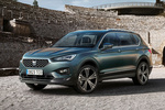 SEAT Tarraco Gama Tarraco Xcellence 5 plazas Todo terreno Dark Camouflage metalizado Exterior Lateral-Frontal 5 puertas
