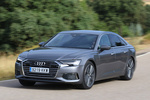 Audi A6 50 TDI quattro tiptronic design Turismo Gris tif&oacute;n metalizado Exterior Frontal-Lateral 4 puertas