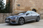 Audi A6 50 TDI quattro tiptronic design Turismo Gris tif&oacute;n metalizado Exterior Frontal-Lateral 4 puertas