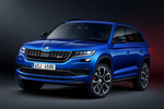 Skoda Kodiaq 2.0 TDI 176 kW (240 CV) DSG 4x4 RS Todo terreno Exterior Frontal-Lateral 5 puertas