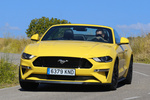 Ford Mustang Convertible 5.0 Ti-VCT V8 331 kW (450 CV) Aut. Convertible GT Descapotable Amarillo Sport Especial Exterior Frontal-Lateral 2 puertas