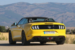 Ford Mustang Convertible 5.0 Ti-VCT V8 331 kW (450 CV) Aut. Convertible GT Descapotable Amarillo Sport Especial Exterior Lateral-Posterior 2 puertas