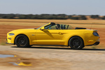 Ford Mustang Convertible 5.0 Ti-VCT V8 331 kW (450 CV) Aut. Convertible GT Descapotable Amarillo Sport Especial Exterior Lateral 2 puertas