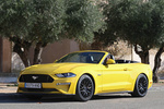 Ford Mustang Convertible 5.0 Ti-VCT V8 331 kW (450 CV) Aut. Convertible GT Descapotable Amarillo Sport Especial Exterior Frontal-Lateral 2 puertas