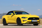 Ford Mustang Convertible 5.0 Ti-VCT V8 331 kW (450 CV) Aut. Convertible GT Descapotable Amarillo Sport Especial Exterior Lateral-Frontal 2 puertas