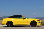 Ford Mustang Convertible 5.0 Ti-VCT V8 331 kW (450 CV) Aut. Convertible GT Descapotable Amarillo Sport Especial Exterior Lateral 2 puertas