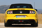Ford Mustang Convertible 5.0 Ti-VCT V8 331 kW (450 CV) Aut. Convertible GT Descapotable Amarillo Sport Especial Exterior Posterior 2 puertas