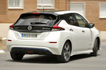 Nissan LEAF 40 kWh Tekna Turismo Blanco Perlado Exterior Posterior-Lateral 5 puertas