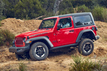 Jeep Wrangler 2.2 CRD 147 kW (200 CV) Rubicon Todo terreno Rojo Firecracker Exterior Lateral-Frontal 3 puertas
