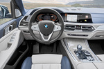 BMW X7 xDrive40i Desing Pure Excellence (BMW Individual Cuero Merino Elfenbeinwei&szlig;/Nachtblau) Todo terreno Artic grey Interior Salpicadero 5 puertas