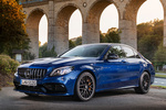Mercedes-Benz Clase C AMG C 63 S Berlina AMG Turismo Azul Brillante Metalizado Exterior Frontal-Lateral 4 puertas