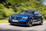 Mercedes-Benz Clase C AMG C 63 S Berlina AMG Turismo Azul Brillante Metalizado Exterior Frontal-Lateral 4 puertas