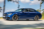 Mercedes-Benz Clase C AMG C 63 S Berlina AMG Turismo Azul Brillante Metalizado Exterior Lateral 4 puertas