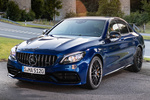 Mercedes-Benz Clase C AMG C 63 S Berlina AMG Turismo Azul Brillante Metalizado Exterior Frontal-Lateral 4 puertas