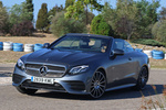 Mercedes-Benz Clase E E 220 d Cabrio AMG Line Cabrio Descapotable Gris selenita metalizado Exterior Frontal-Lateral 2 puertas