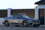 Mercedes-Benz Clase E E 220 d Cabrio AMG Line Cabrio Descapotable Gris selenita metalizado Exterior Lateral-Frontal 2 puertas