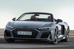 Audi R8 Spyder V10 FSI performance quattro S tronic Spyder V10 Performance Descapotable Gris Kemora Exterior Frontal-Lateral 2 puertas