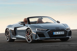 Audi R8 Spyder V10 FSI performance quattro S tronic Spyder V10 Performance Descapotable Gris Kemora Exterior Lateral-Frontal 2 puertas