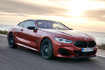 BMW Serie 8 M850i xDrive con paquete carbono M850i Coup&eacute; con paquete carbono Coup&eacute; Sunset Orange Exterior Frontal-Lateral 2 puertas