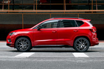 CUPRA Ateca 2.0 TSI 300 CV 4Drive DSG 7 vel. Ateca con Pack llantas Machined Diamond Todo terreno Velvet Red Exterior Lateral 5 puertas