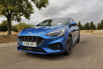 Ford Focus 5p 1.0 EcoBoost 92 kW (125 CV) 5p ST Line Turismo Azul Oasis Exterior Lateral-Frontal 5 puertas