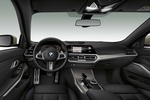 BMW Serie 3 M340i xDrive M340i con cuero Vernasca Negro/Azul Turismo Interior Salpicadero 4 puertas