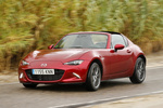 Mazda MX-5 2.0 SKYACTIV-G 184 CV RF Descapotable Soul Red Crystal Exterior Frontal-Lateral 2 puertas