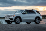 Mercedes-Benz GLE GLE 450 4MATIC Gama GLE Todo terreno Designo blanco diamante bright Exterior Frontal-Lateral 5 puertas