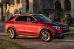 Mercedes-Benz GLE GLE 450 4MATIC Gama GLE Todo terreno Designo rojo jacinto Exterior Frontal-Lateral 5 puertas