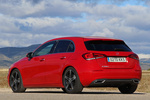 Mercedes-Benz Clase A A 180 d 7G-DCT Progressive Turismo Rojo Jupiter Exterior Lateral-Posterior 5 puertas