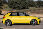 Audi A1 40 TFSI S tronic 7 vel. (200 CV) S line (40 TFSI) Turismo Amarillo Python / Negro Mitos Exterior Lateral 5 puertas