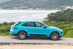 Porsche Macan Macan Macan Todo terreno Azul Miami Exterior Lateral 5 puertas