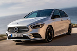 Mercedes-Benz Clase B B 200 d 8G-DCT AMG Line Paquete Night Monovolumen Iridium Silver Exterior Frontal-Lateral 5 puertas