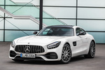 Mercedes-Benz AMG GT 4.0 V8 476 CV GT Coup&eacute; Coup&eacute; Diamond White Exterior Frontal-Lateral 3 puertas