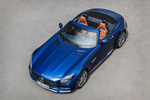 Mercedes-Benz AMG GT 4.0 V8 557 CV GT C Roadster Descapotable Brilliant Blue Magno Exterior Cenital-Frontal-Lateral 2 puertas