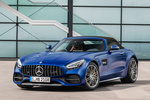 Mercedes-Benz AMG GT 4.0 V8 557 CV GT C Roadster Descapotable Brilliant Blue Magno Exterior Frontal-Lateral 2 puertas