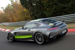 Mercedes-Benz AMG GT 4.0 V8 585 CV GT R PRO Coup&eacute; Coup&eacute; AMG Selenite Grey Magno Exterior Lateral-Posterior 3 puertas
