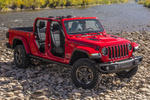Jeep Gladiator Gama Gladiator Rubicon Pick up Rojo Firecracker Exterior Lateral-Frontal 4 puertas