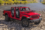 Jeep Gladiator Gama Gladiator Rubicon Pick up Rojo Firecracker Exterior Lateral-Frontal 4 puertas