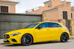 Mercedes-Benz Clase A AMG 35 4MATIC AMG 35 4MATIC Turismo Sun Yellow Exterior Frontal-Lateral 5 puertas