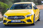 Mercedes-Benz Clase A AMG 35 4MATIC AMG 35 4MATIC Turismo Sun Yellow Exterior Frontal-Lateral 5 puertas