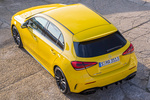 Mercedes-Benz Clase A AMG 35 4MATIC AMG 35 4MATIC Turismo Sun Yellow Exterior Cenital-Lateral-Posterior 5 puertas